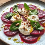Carpaccio de Remolacha, Burrata y Espinacas Baby con Avellanas Laminadas: Una Explosión de Frescura y Sabor para el 2025 4 Carpaccio de Remolacha, Burrata y Espinacas Baby con Avellanas Laminadas