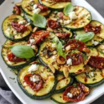 Ensalada de Calabacín Asado, Tomate Seco, Queso de Cabra y Almendras: Un Festín Mediterráneo 5 Ensalada de Calabacín Asado, Tomate Seco, Queso de Cabra y Almendras