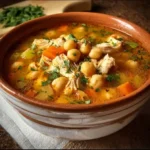 Sopa de Pollo con Garbanzos: Un Abrazo en un Tazón 5 Sopa de Pollo con Garbanzos