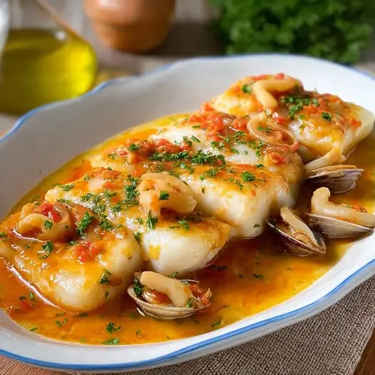 Merluza en Salsa Marinera: Un Plato de Lujo en Casa 4 Merluza en Salsa Marinera