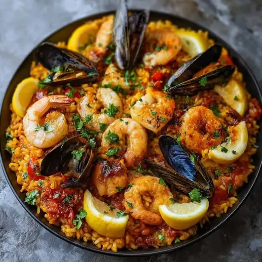 Paella de Mariscos: El Sabor del Mediterráneo en un Solo Plato