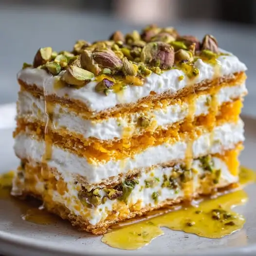 Milhojas de Calabaza y Pistachos: El Postre que Rompe Moldes