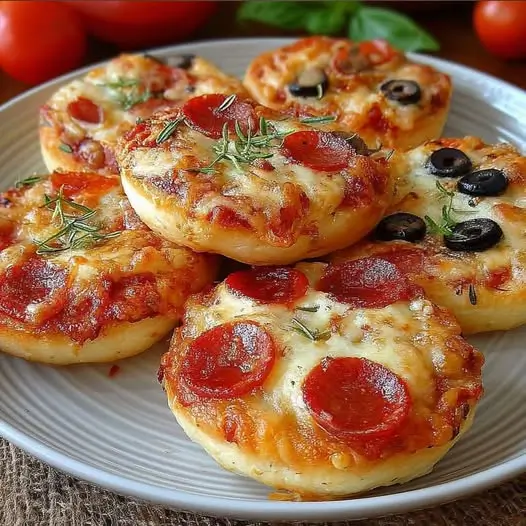 Mini Pizzas Caseras: Perfectas para Aperitivos y Fiestas