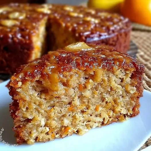 Bizcocho de Avena, Manzana y Zanahoria: Deliciosamente Húmedo y Saludable
