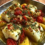 Arrosto in Pentola: La Receta Italiana para el Estofado Lento Perfecto 45 Baccalà con Patate, Pomodorini e Cipolle