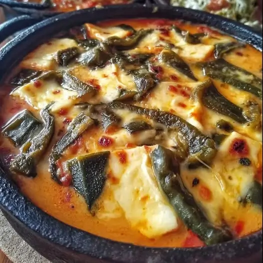 Rajas de Chile Poblano con Queso en Caldillo de Jitomate: El Sabor Creado en Casa