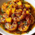 Camarones en Salsa Cremosa de Mango y Chipotle: El Equilibrio Perfecto de Sabor 53 Camarones en Salsa Cremosa de Mango y Chipotle