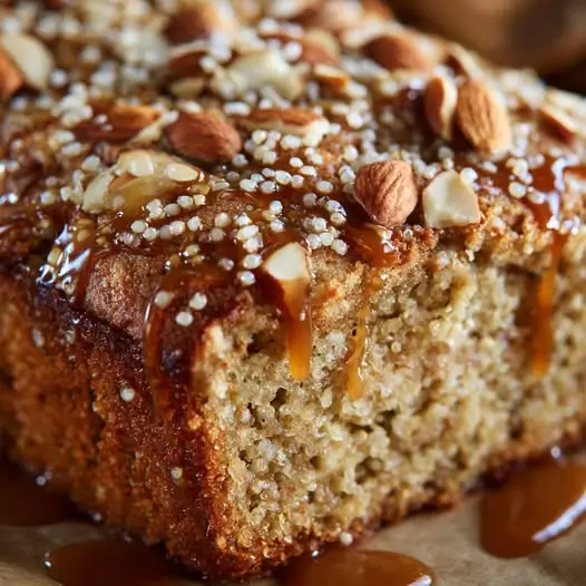 Pan de Quinoa y Manzana Energizante: Desayuno Saludable y Esponjoso