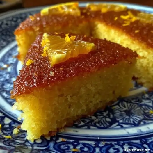 Pastel de Naranja de la Abuela: Horneado con un Vaso, Amor y Recuerdos