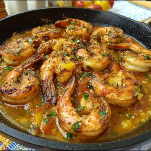 Merluza con Gambas al Ajillo: Elegancia y Sabor Marinero en 25 Minutos