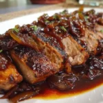 Solomillo de Cerdo Encebollado