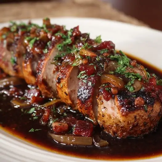 Solomillo de Cerdo a la Castellana : Sabor a Campo, Confortante y Tradicional