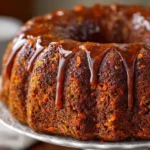 Tarta Navideña de Especias y Zanahoria