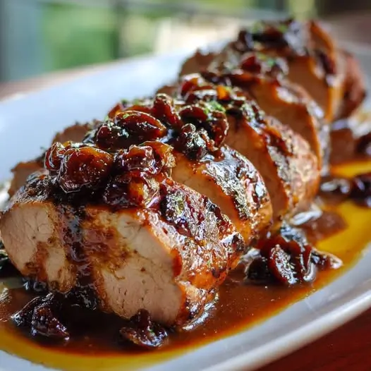 Solomillo de Cerdo al Pedro Ximénez : Dulce, Meloso y Sofisticado