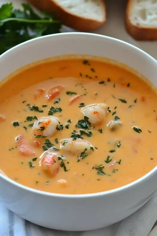 Crema de Marisco : ¡Una Delicia Cremosa y Llena de Sabores del Mar!