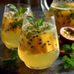 Sangría Tropical de Vino Blanco y Maracuyá