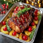 Pierna de Cerdo a la Piña y Cereza