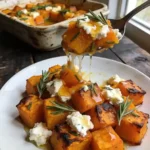 Calabaza Rellena de Queso y Nueces al Horno